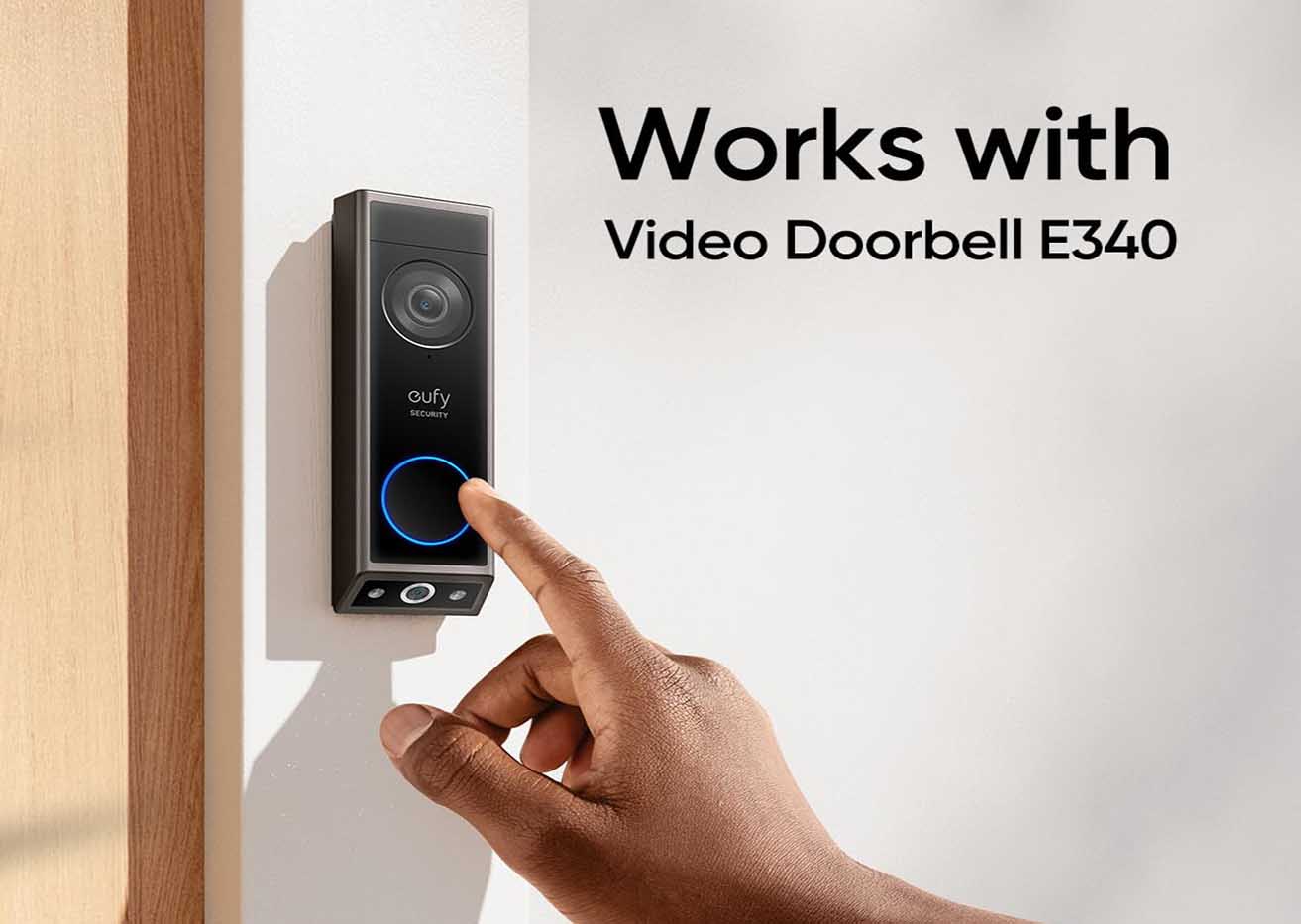Slimme Deurbellen: De Toekomst van Thuisbeveiliging met de EUFY Video Doorbell E340 met Chime